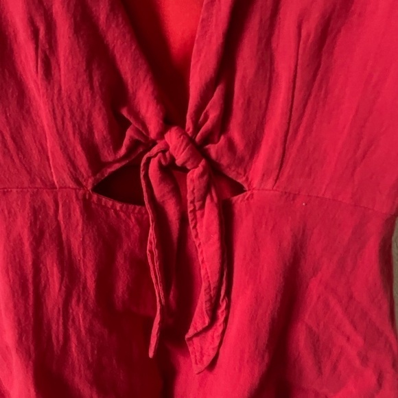 Lulu’s Red Short Dress size medium - Picture 3 of 7